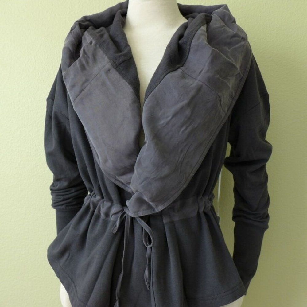 Young Fabulous and Broke Tie front Jacket, Medium
